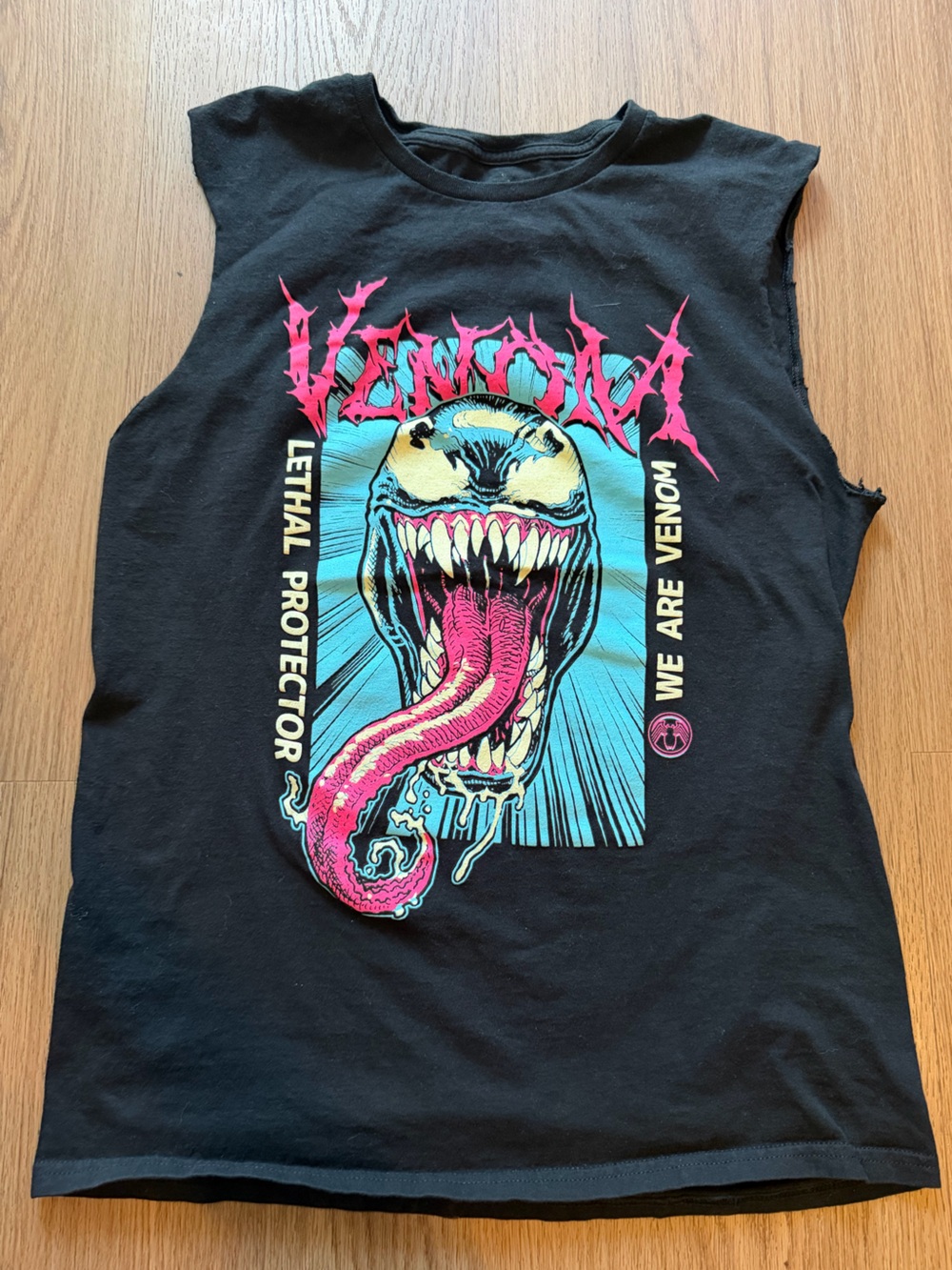 Marvel Lethal Venom Graphic muscle shirt